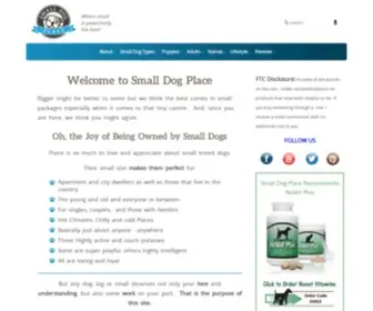 Smalldogplace.com(Small Dog Place) Screenshot