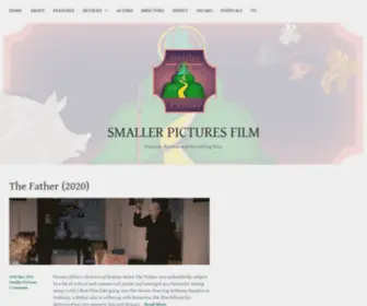 Smaller-Pictures.com(Features, Reviews and Everything Film) Screenshot