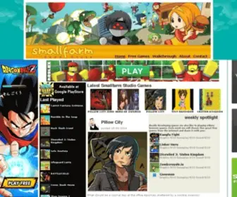 Smallfarmstudio.com(Independent Game Developer) Screenshot