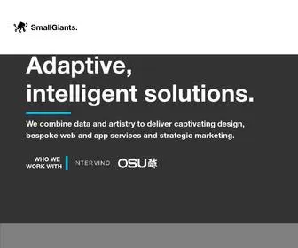 Smallgiants.co.uk(Small Giants Ltd) Screenshot