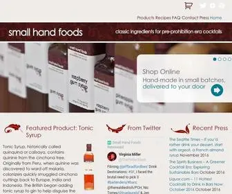Smallhandfoods.com(Small Hand Foods Small Hand Foods) Screenshot