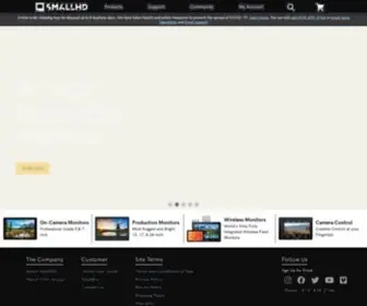 SmallHD.com(Camera Monitors for the Creative Video Professional) Screenshot