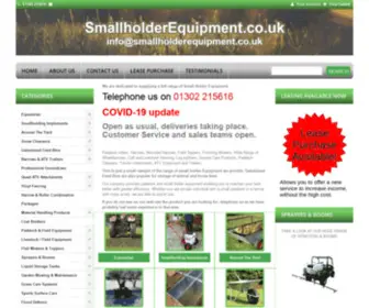 Smallholderequipment.co.uk(We are dedicated to supplying a full range of Small Holder Equipment) Screenshot