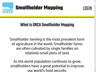 Smallholdermapping.com(Smallholder mapping) Screenshot