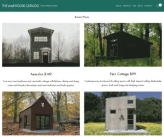 Smallhousecatalog.com(THE small HOUSE CATALOG) Screenshot