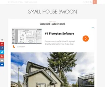 Smallhouseswoon.com(Small House Swoon) Screenshot