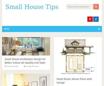 Smallhousetips.com(Small House Tips) Screenshot