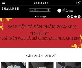 Smallman.com.vn(SMALL MAN) Screenshot