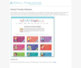 Smallpublishing.co.uk(Small Publishing) Screenshot