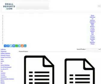 Smallreports.com(Solutions on demand and on target) Screenshot