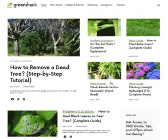 Smallspacegardeningbasics.com(Green Shack) Screenshot