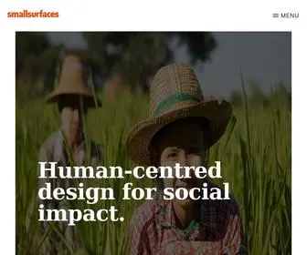 Smallsurfaces.com(Human-Centred Design) Screenshot