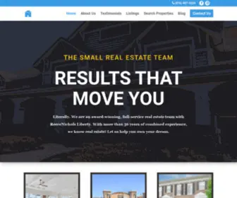 Smallteamkc.com(Best Kansas City Real Estate Group) Screenshot