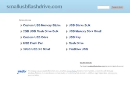 Smallusbflashdrive.com(smallusbflashdrive) Screenshot