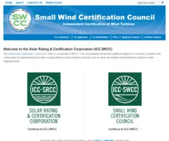 Smallwindcertification.org(Small Wind Certification) Screenshot