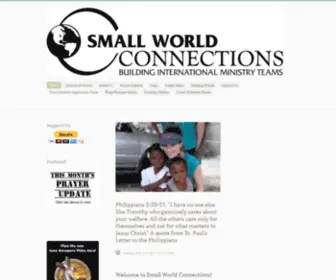 SmallWorldconnect.org(Small World Connections) Screenshot