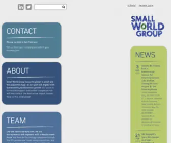 SmallWorldgroup.com(Small World Group) Screenshot