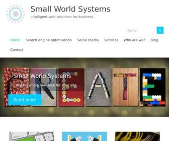 SmallWorldsystems.co.uk(Website redevelopment) Screenshot