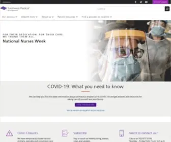 Smalv.com(Southwest Medical) Screenshot