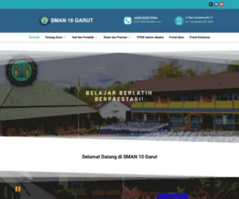 Sman10Garut.sch.id(SMAN 10 GARUT) Screenshot