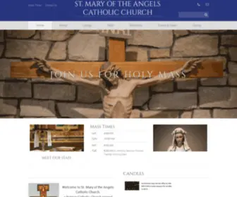 Smaneworleans.org(Mary of the Angels Community) Screenshot