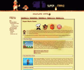 Smariogame.com(Super Mario) Screenshot