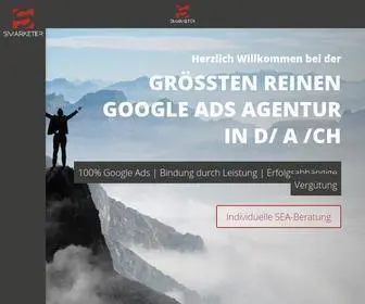 Smarketer.de(Google Ads vom Marktführer) Screenshot