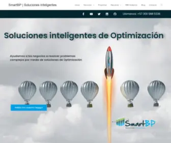 Smart-BP.com(Soluciones inteligentes de Optimizacion en los procesos empresariales) Screenshot