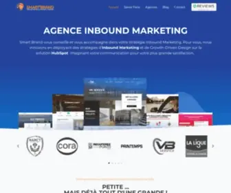 Smart-Brand.fr(Agence Inbound Marketing à Nancy et Paris) Screenshot