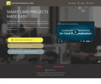 Smart-Chip-Card-Solutions.com(Home Smart Card Software) Screenshot