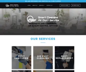Smart-Cleaners.com(Air Duct Cleaning) Screenshot