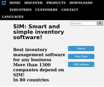 Smart-Inventory-Manager.com(SIM) Screenshot