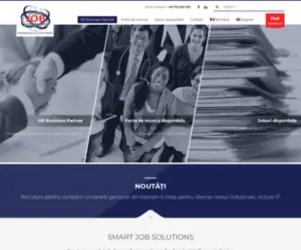 Smart-Job.ro(Smart Job Solutions ofera servicii HR dedicate) Screenshot