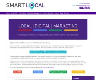 Smart-Local.co.uk(We specialise in local digital marketing for businesses across the UK. If location) Screenshot