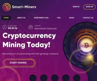 Smart-Miners.club(Smart Miners club) Screenshot