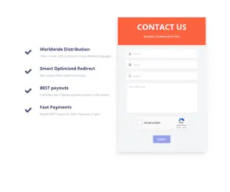 Smart-Redirecting.com(Work with us) Screenshot