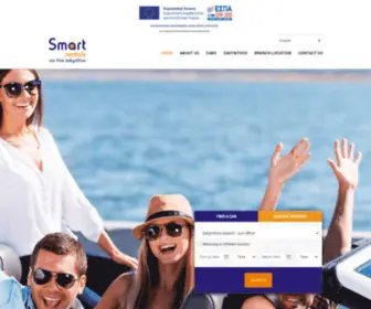 Smart-Rentals.com(Car rentals Zakynthos Zante Greece) Screenshot