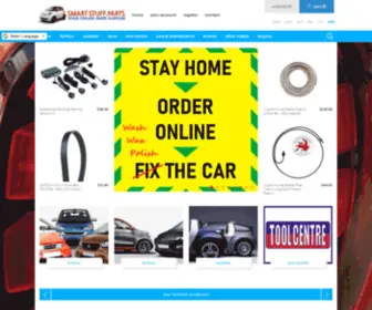 Smart-Stuff.parts(Worldwide 24/7 Secure Online Shopping for smart car parts) Screenshot