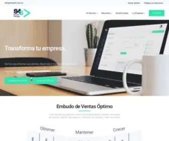 Smart4.com.co(Smart4 Solutions) Screenshot