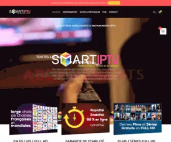 Smart4IPTV.com(Meilleurs abonnements iptv rapide et stable en europe) Screenshot