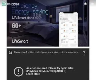 Smart4Live.com(Smart4Live香港智能家居) Screenshot
