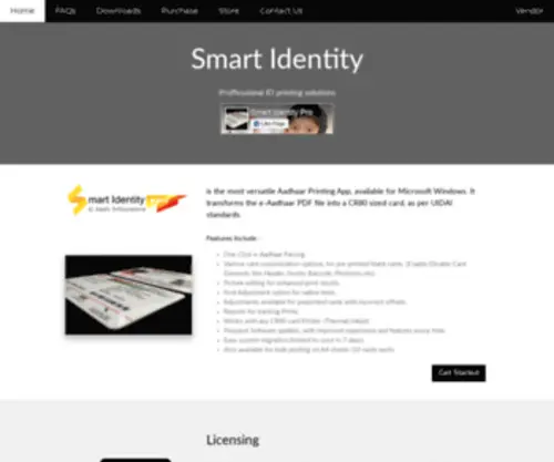 Smartaadhaar.com(Smartaadhaar) Screenshot