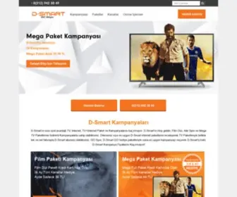 Smartabonelik.com(D-Smart Tüm Güncel Kampanyaları ve Paketleri) Screenshot