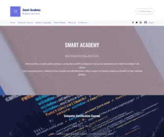 Smartacademychennai.com(Smart Academy) Screenshot