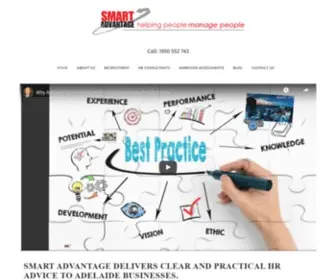 Smartadvantage.com.au(Call Smart Advantage onfor clear and practical HR advice) Screenshot