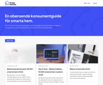 Smartahemtest.se(Bäst i Test) Screenshot