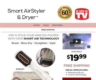 Smartairstyler.com(Smart AirStyler & Dryer) Screenshot