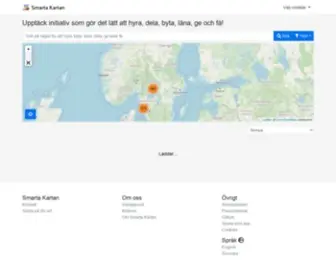 Smartakartan.se(Smarta Kartan) Screenshot