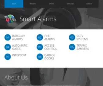 Smartalarms.co.tt(Smart Alarms Company Ltd) Screenshot