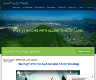Smartalgotrade.com(The key towards successful Forex Trading) Screenshot